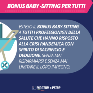 FNO TSRM e PSTRP-bonus baby sitting