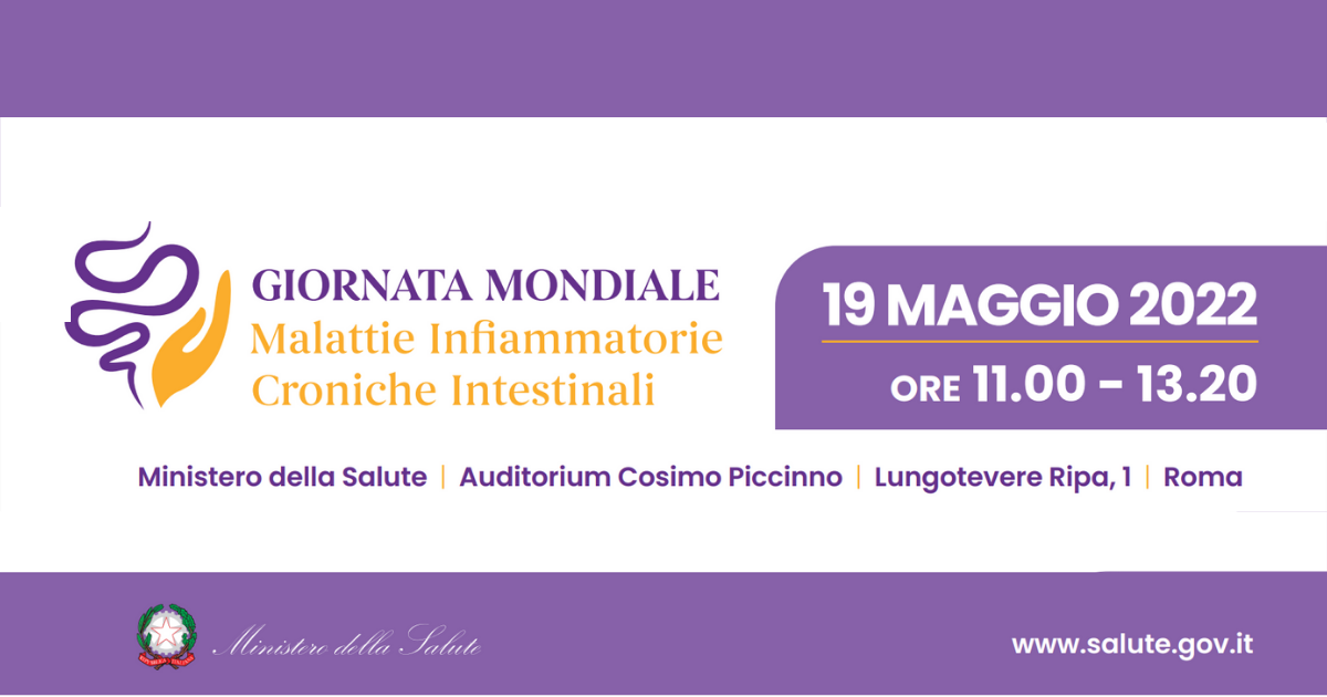 Giornata mondiale delle Malattie Infiammatorie croniche Intestinali: presente e futuro in Italia - 19 maggio 2022